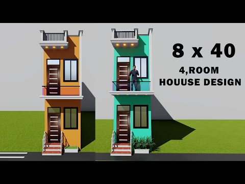 वीडियो: एक मंजिला और दो मंजिला अटारी के साथ 6 बाय 8 घर का प्रोजेक्ट