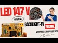 Cara Mudah Menghidupkan LED COB 147 Volt Menggunakan Backlight TV DC Booster Tutorial Step by Step