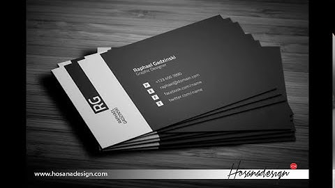 In name card giá rẻ, In name card nhanh, In card visit, In name card