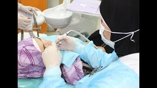 ابتسامه هوليوود وشرح سهل من طبيبه الاسنان دصفاء عبده صطيف بفرع بتبل املج