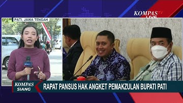 Rapat Pansus Hak Angket Pemakzulan Bupati Pati Sudewo, Terungkap Pajak PBB Tak Dibahas di DPRD