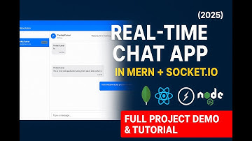 MERN Stack Chat Application (2025) – Real-Time Messaging with Socket.io