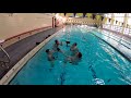 Treading water strength training