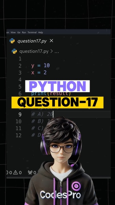 Python Power Operator! ⚡ | Q17 #python #programming #pythonprogramming ...