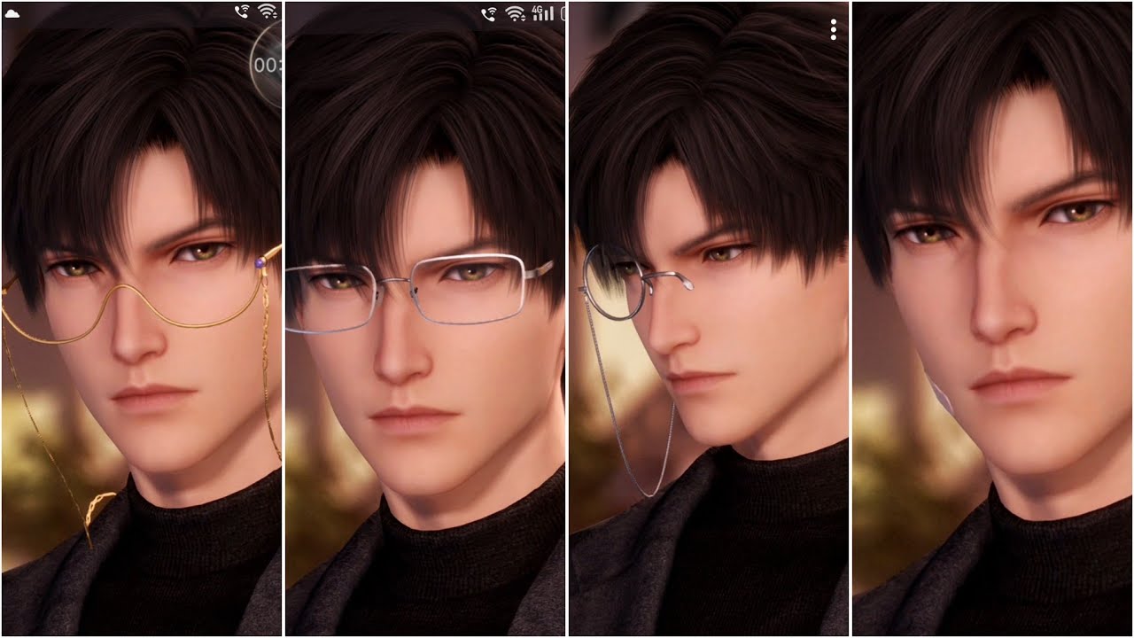 Regarding Zayne's glasses - Love and Deepspace 恋与深空 黎深陪伴系统穿戴的眼镜相关 - YouTube