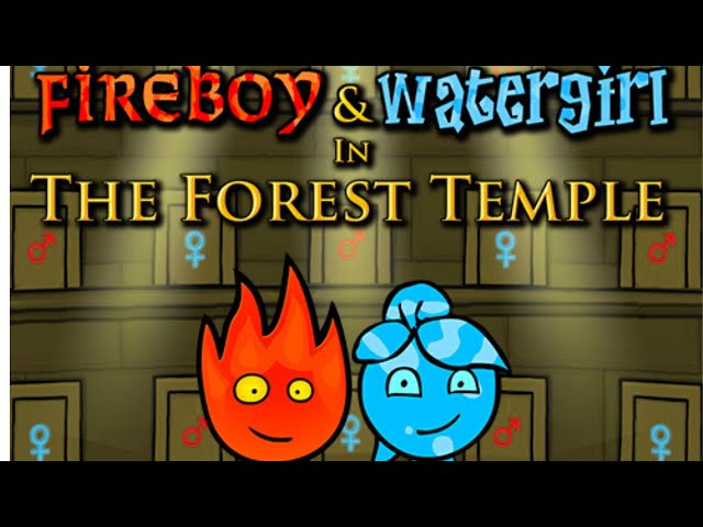 Jogos da água e do fogo 1 Fireboy and Watergirl in The Forest Temple Full 