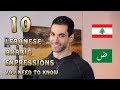 10 LEB ARABIC EXPRESSIONS YOU NEED TO KNOW