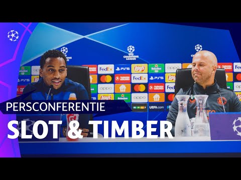 LIVE 14:30 uur | Arne Slot & Quinten Timber over start Champions League
