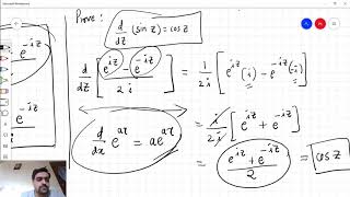 TYBSc SEM5 P1 U2C1 Lecture3 Exponential and trigonometric functions of complex numbers
