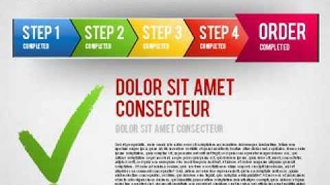 Steps Diagram for PowerPoint by PoweredTemplate.com