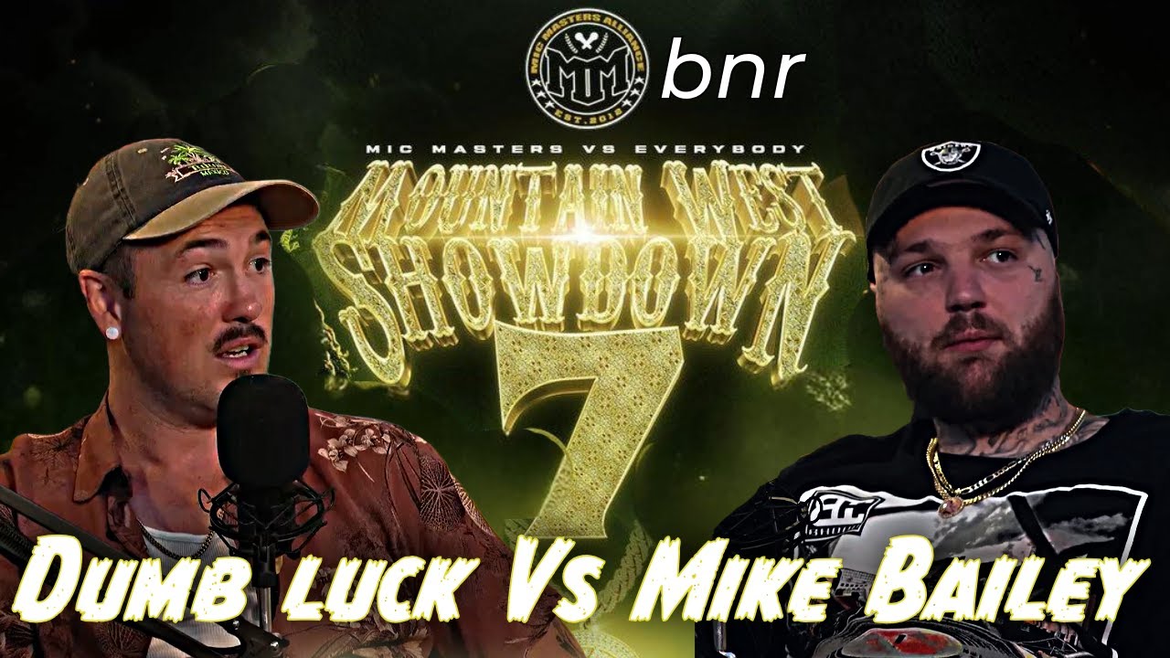 Dumb Luck Vs Mike Bailey THE FINALS MWSD7 Interview BATTLE RAP Mic ...