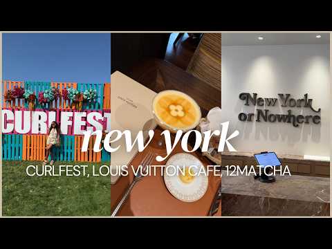 New York Vlog | CurlFest Event, Shopping & Trying Viral Food Spots