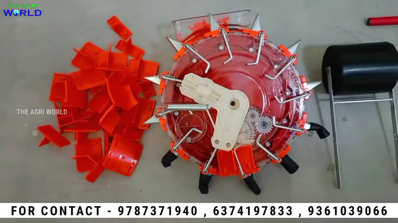 SEED DISC CHANGE IN 12 MOUTH SEEDER |SEEDER |THE AGRI WORLD