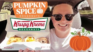 Krispy Kreme Pumpkin Spice Doughnuts! | Trying Them All!!! | Vlog #63