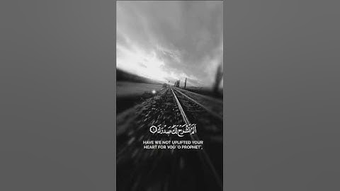 اكتب شيئاً تؤجر عليه ♥️ سوره الشرح القارئ الشيخ سعود ال جمعه ♥️