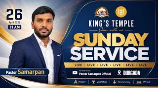 King's Temple - Durgada || Sunday Service || Pastor. Samarpan || @pastorsamarpanofficial