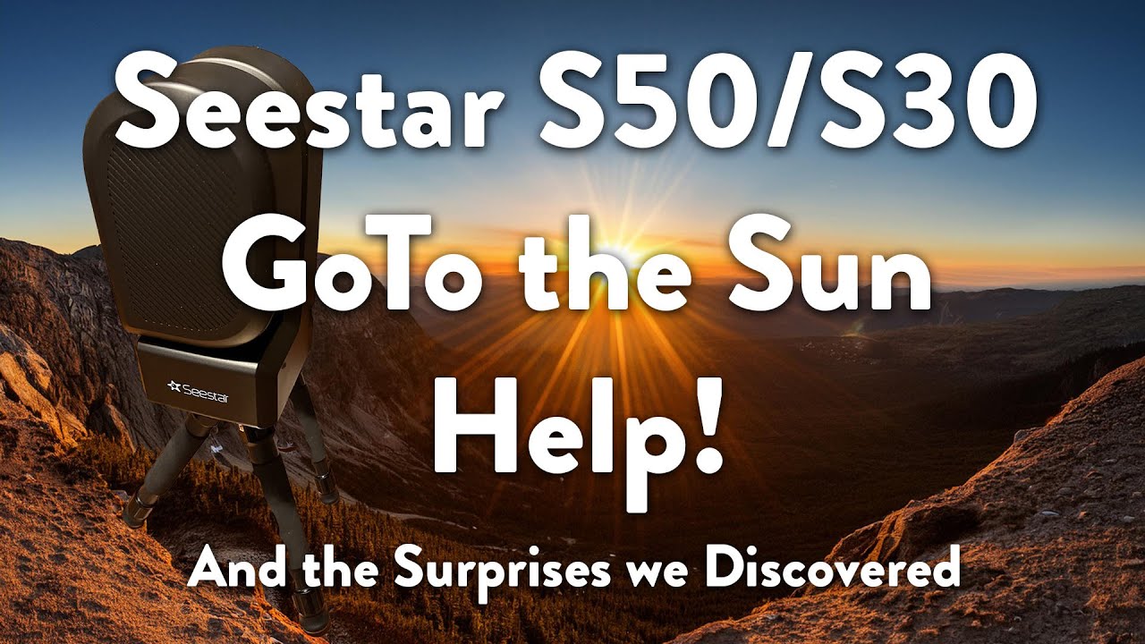 Solar Filter trick for the Seestar S50/S30 Will It Work? 