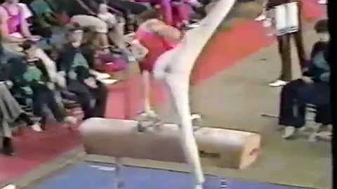1982 USA-HUN gymnastics