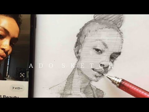 人物画 日々のスケッチメイキング 美人画 人物画 イラスト上達 絵が上手くなる デッサン Youtube