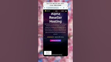 🤩 Cheap Alpha Reseller Hosting Plans With Free .COM Domain | Alpha Reseller Hosting With WHMCS
