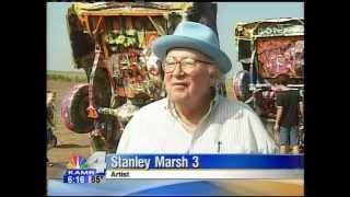 Cadillac Ranch - Amarillo, TX Stanley Marsh 3's LAST INTERVIEW! Ant Farm