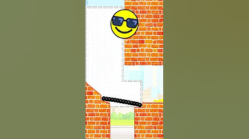 Draw To Smash;Gaming Short Logic Puzzle Game lavel3170 #drawtosmash#shortsfeed#logicpuzzle#gaming