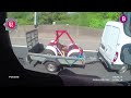 Watch M5 trucker roll cigarette with no hands on wheel as police go undercover in HGV