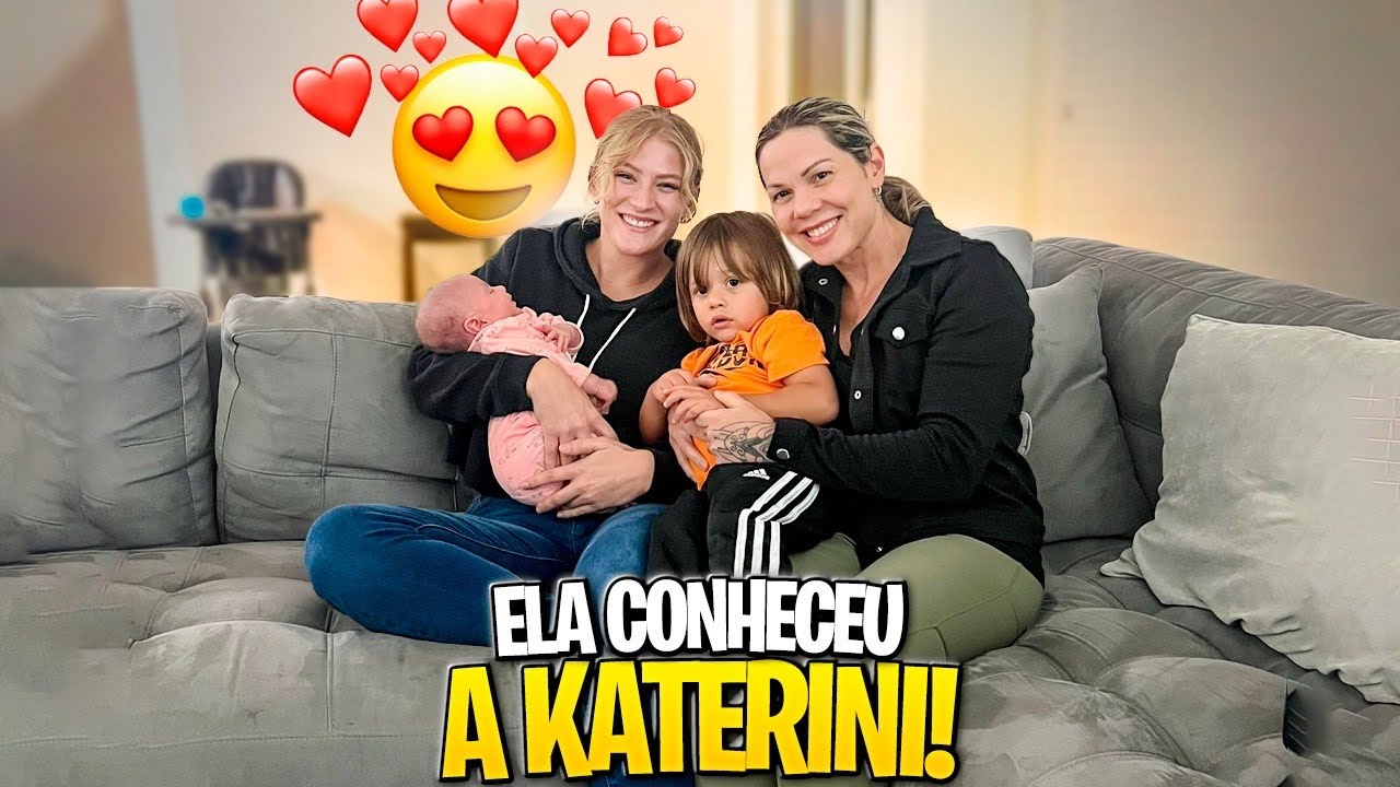 TIVEMOS A VISITA DA MÃE BIOLÓGICA DO LOGAN…!!!