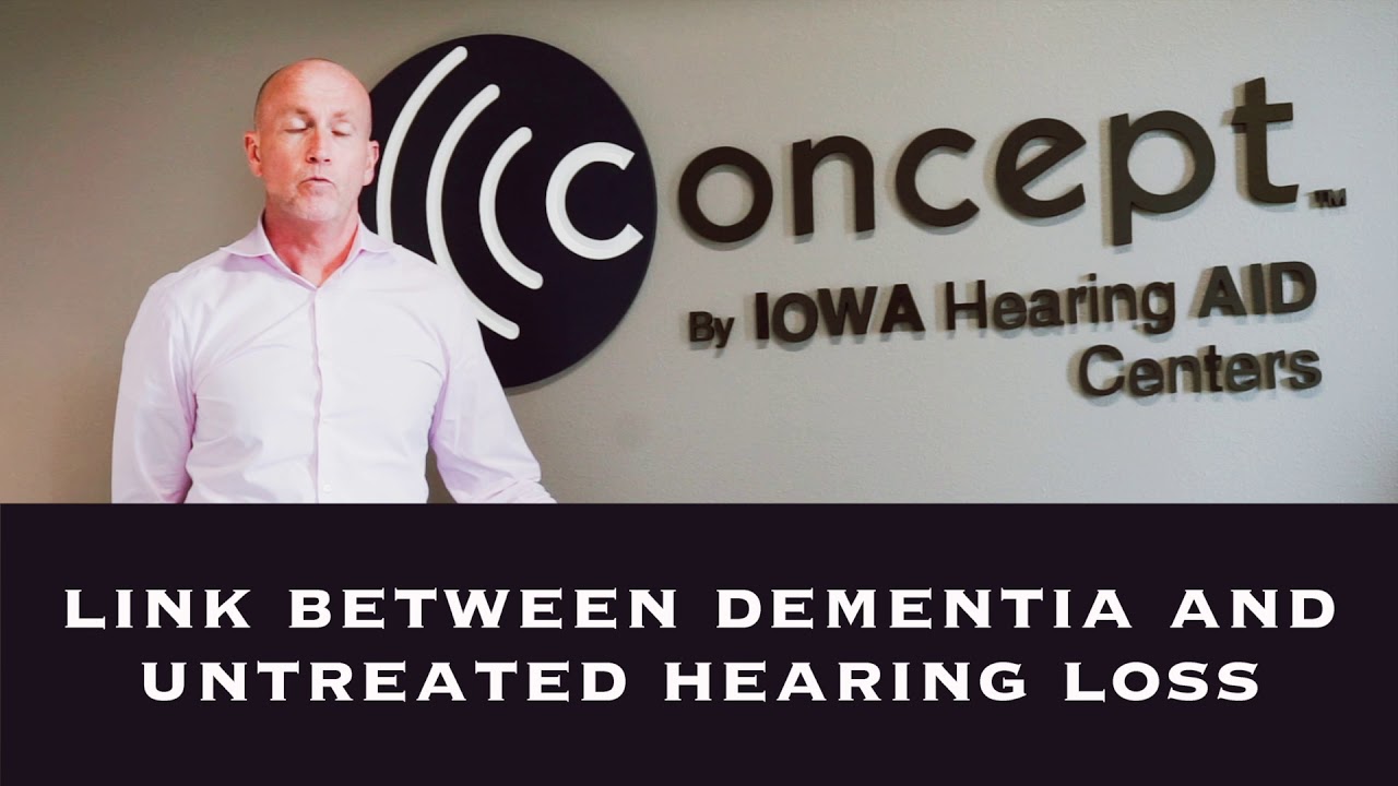 What is the link between dementia and untreated hearing loss?
