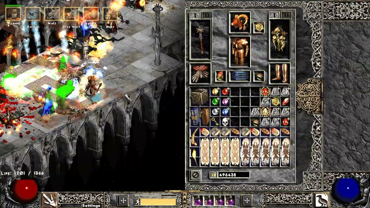 PD2 Season5 Summon Druid Horazon's Memory Mapping