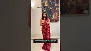 Pre-Dd Saree Under 100? Effortless Saree Look Shop At Houseofindya