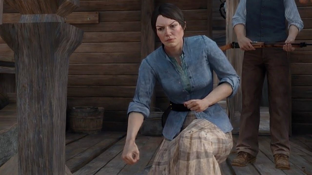 Abigail didn’t like Uncle, but her reaction to his death is very sad
