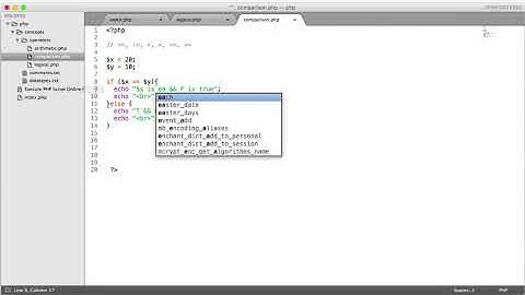 PHP Comparison operator Examples [part 11]