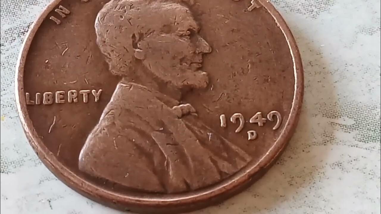 1949 d Rare Error Coin Lincoln penny Worth Money YouTube