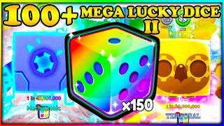 Using 100+ MEGA LUCKY DICE 2 for... Pet Simulator 99