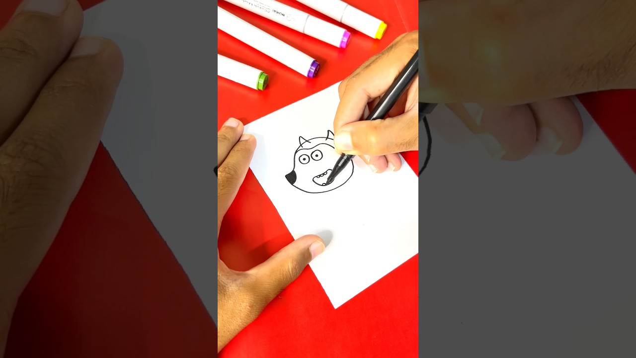 Wolfoo Drawing Easy 🦊 