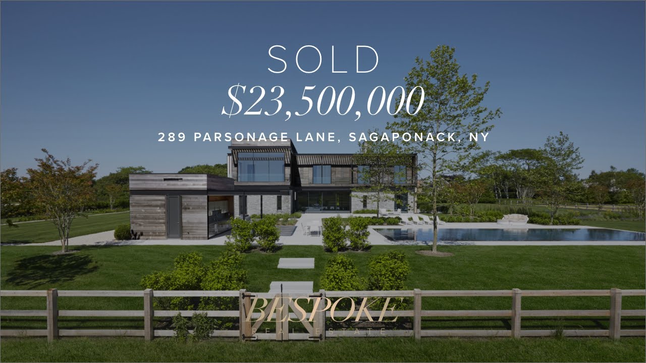 Modern Sagaponack Turn-Key Estate | 289 Parsonage Lane - YouTube