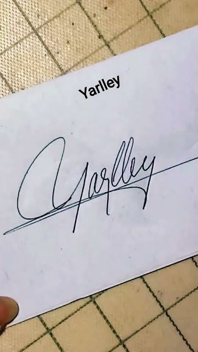 #yarlley #signature #handwriting #art #drawing #lattering #challigraphy