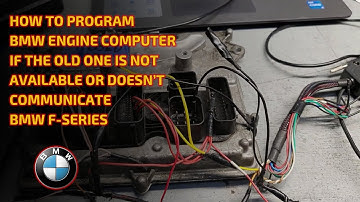 How To Program BMW F-Series ECU If The Old One is Not Available برمجة بي ام دابليو كمبيوتر المحرك