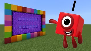 How To Build A Portal To Numberblocks in Minecraft 2026