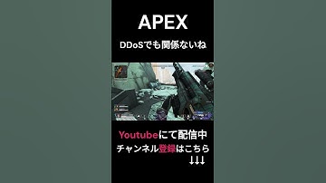 DDoSでも倒せるのだ！！#apex #apexlegends #clip #clips