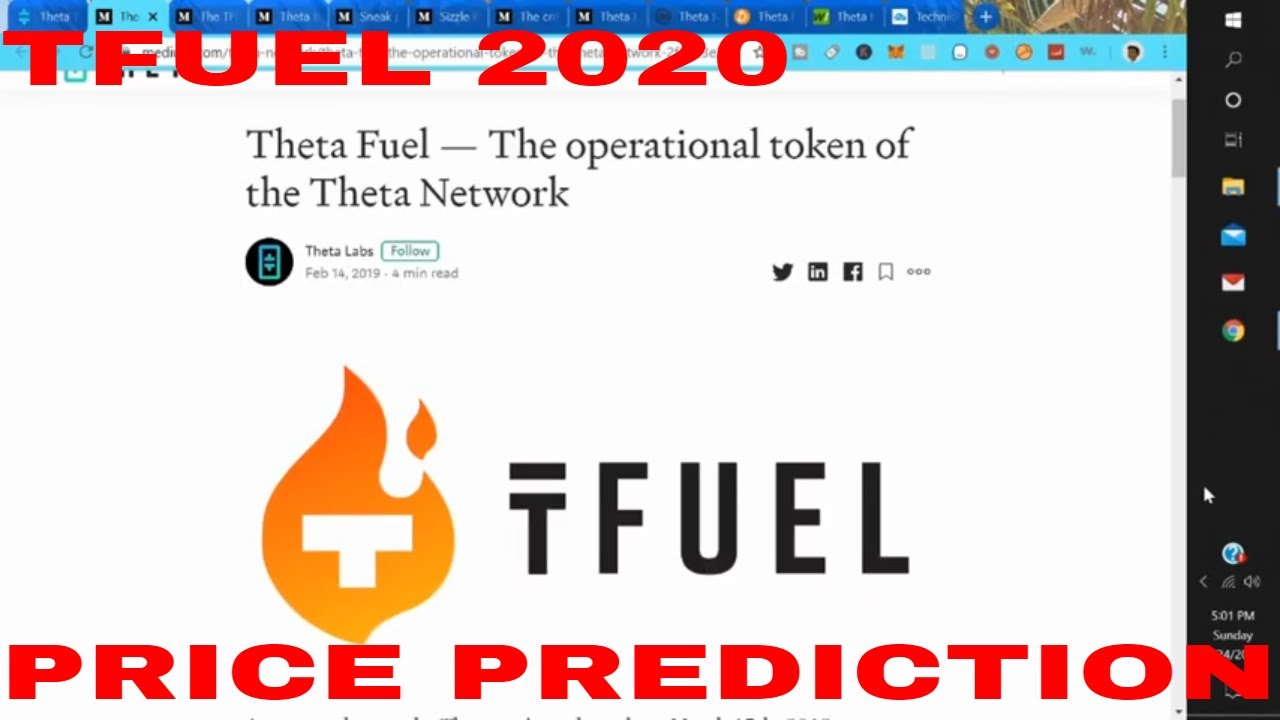 Theta Fuel Price Prediction 2020 TFuel Coin Crypto Tfuel Token Tfuel News Today