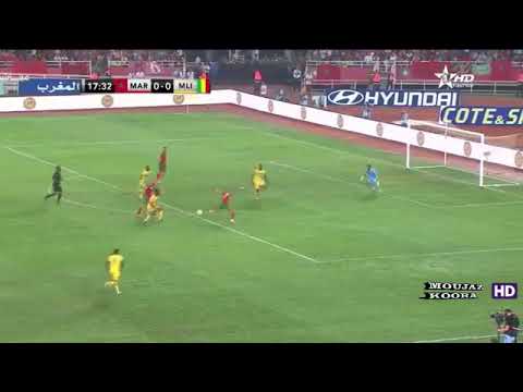 المنتخب المغرب يفرشخ شباك المنتخب مالي 0 6 وجنون المعلق عبد الحق الشراط
