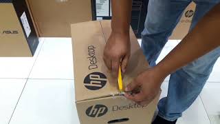 HP desktop Elitedesk 800 G5  / 8NC26EA  intel core i7 9TH GEN/unboxing HP Elitedesk 800 g5