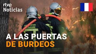 Gironde wildfire destroys 42,000 hectares and forces 250,000 evacuations | RTVE