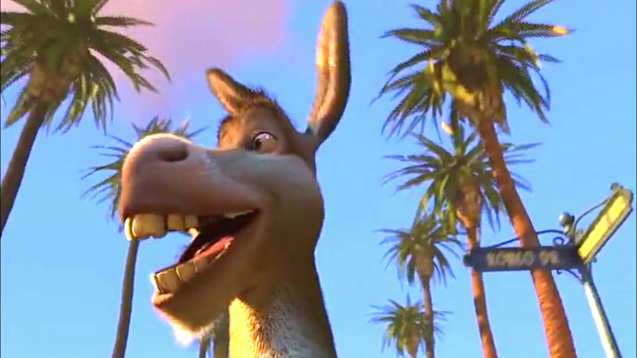 Burro do Shrek meme em 2023