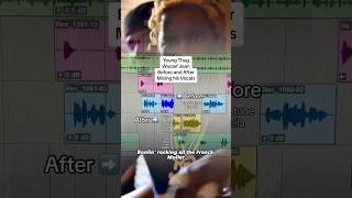 Young Thug : Before and After Autotune. #rap #autotune #music #freethugger #youngthugger
