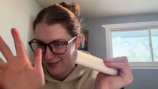 ASMR beauty products haul - whispering and tapping