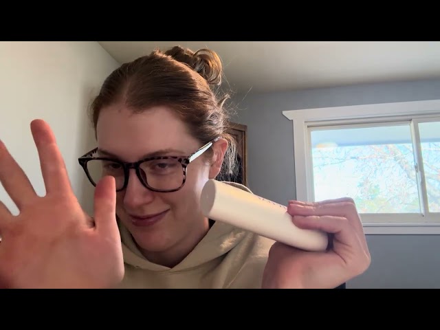 ASMR beauty products haul - whispering and tapping