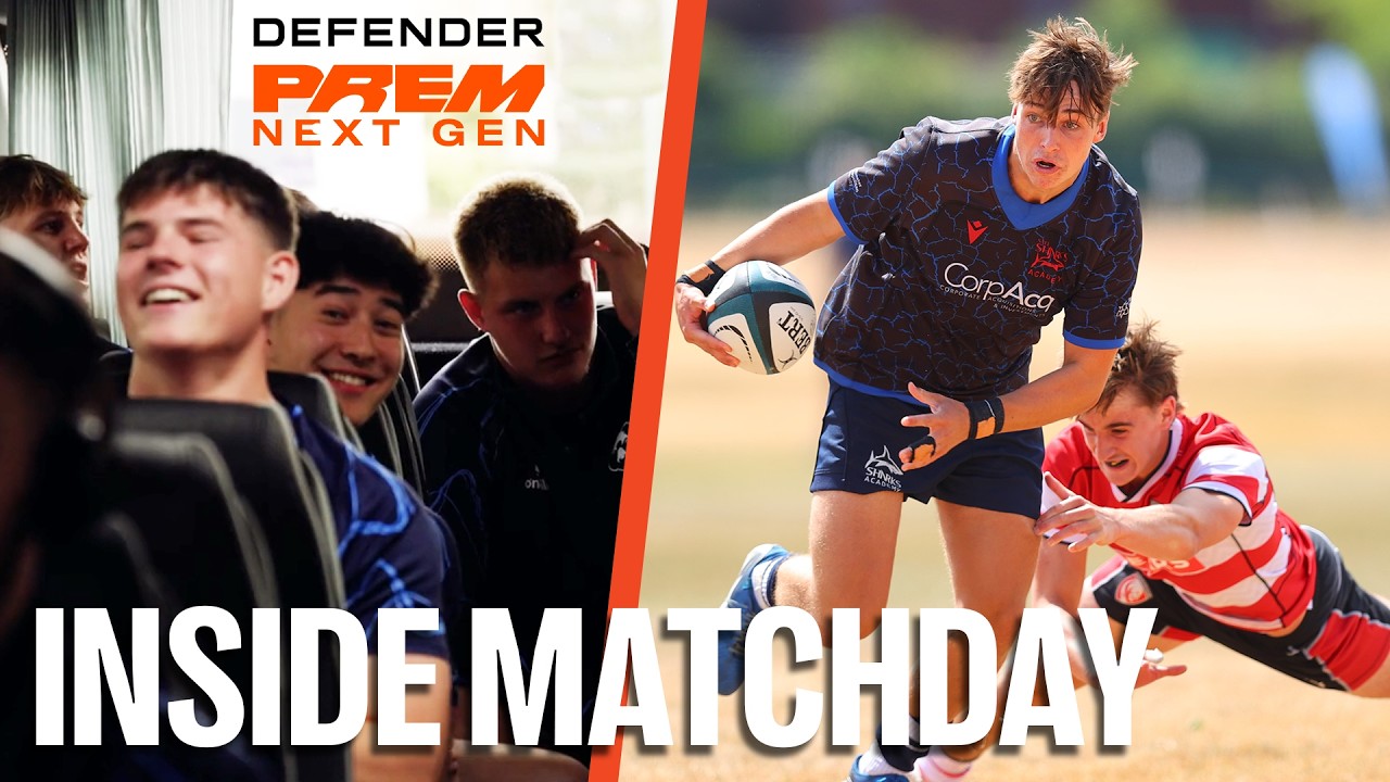 A Day In The Life Of An Academy Rugby Player On Matchday | Vlog | Defender PREM Next Gen